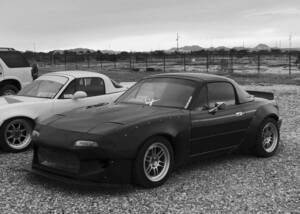 89-97 MX-5 ロードスター NA CA-STYLE ワイドフロントフェンダー+70mm (FRP) &ワイド リアフェンダー+80mm (FRP)