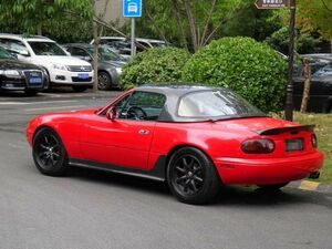 ロードスター NA MIATA MX-5 ミアータ TR-STYLE トランクスポイラー(カーボン)