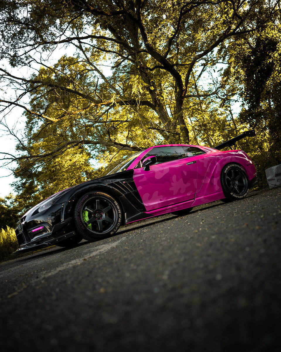 08-16 R35 GTR SONIC VER.2-STYLE サイドスカート 