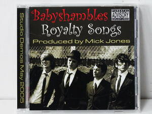 BABYSHAMBLES ROYALTY SONGS PRODUCED BY MICK JONES STUDIO DEMOS MAY 2005