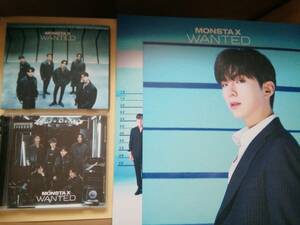 キヒョン モネク JAPAN 9th シングル WANTED 初回AB+通常盤 3枚セット シリアルなし トレカなし KIHYUN X 