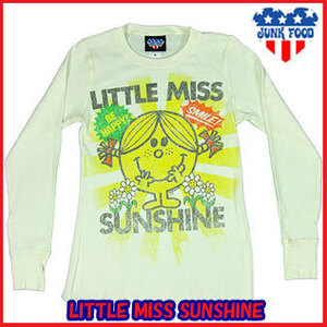 JUNK FOOD Women's Little Miss SUNHINE Long Sleeve Tee ／ジャンクフード　レディース リトル　ミス　サンシャイン　ロンＴ junk-64