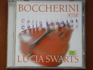 1153◆BOCCHERINI/CELLO SONATAS LUCIA SWARTS VANGUARD CLASSICS 輸入盤 ボッケリーニ　ルシア・スワルツ