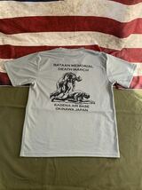 米軍 放出品 Tシャツ サイズ LL XL BATAAN MEMORIAL DEATH MARCH REMEMBER 嘉手納 速乾 ドライ 半袖 極美品 サバゲー アウトドア T_画像5