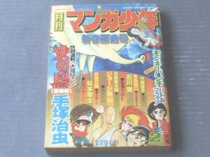 【月刊マンガ少年（昭和５２年２月号）】読切「リトル・マフィア/モンキー・パンチ」・「九回裏に向かって走れ/源田秀夫」等