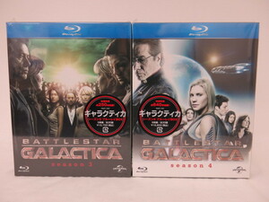 ギャラクティカ　2種セット　BATTLESTAR GALACTICA　season3 & season4　ブルーレイ　ディスク　Blu-ray Disc