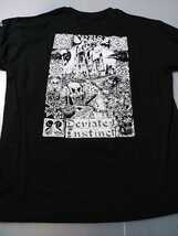DEVIATED INSTINCT Tシャツ welcome to the orgy 黒XL(実寸L程度) / discharge amebix axegrinder prophecy of doom bolt thrower_画像5