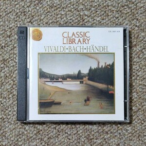 RCA GOLD SEAL CLASSIC LIBRARY VIVALDI・BACH・HANDEL 2枚組