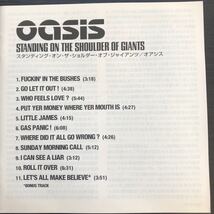 CD／オアシス／OASIS／スタンディング・オン・ザ・ショルダー・オブ・ジャイアンツ／帯付き_画像5