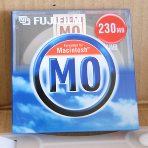 FUJIFILM[230MB MO Formatted for Macintosh] new goods unopened goods Fuji photographic film Mac Macintosh M o- disk MOR-230MC D1P
