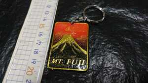 送料無料！ キーホルダー　富士山 ご当地 観光 土産物　※表面の材質の劣化が強いです as-ao