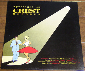 Spotlight On Crest Records - LP / 50s,ロカビリー,Bobby & Terry Caraway,Bo Davis,Norm Skylar,Tom Tall,Tony Casanova,Tom Reeves,