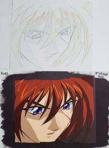  Rurouni Kenshin ... сердце цифровая картинка . анимация. комплект мир месяц ..
