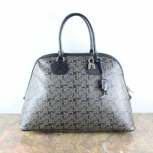 CELINE DOME TYPE CARRIAGE PATTERNED HAND BAG/セリーヌドームタイプ馬車柄ハンドバッグ