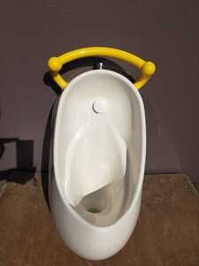 *TOTO* wall hanging wall drainage urinal ( Kids grip attaching ):U310GY pastel ivory *