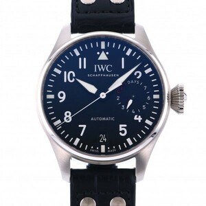 IWC ビッグ パイロットウォッチ IW500912 ブラック文字盤 新品 腕時計 メンズ