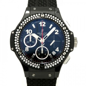 ウブロ HUBLOT ビッグバン ブラックマジック ダイヤモンド 342.CV.130.RX.114 ブラック文字盤 新品 腕時計 メンズ