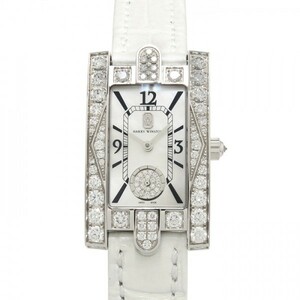 ハリー・ウィンストン HARRY WINSTON アヴェニュー オーロラ ダイヤモンドケース AVEQHM21WW231 ホワイト文字盤 新品 腕時計 メンズ