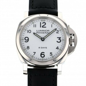 パネライ PANERAI ルミノール ベース 8デイズ アッチャイオ PAM00561 ホワイト文字盤 新品 腕時計 メンズ