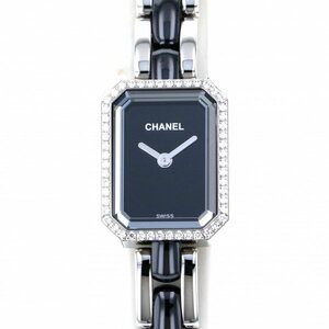 シャネル CHANEL プルミエール H2163 ブラック文字盤 新品 腕時計 レディース