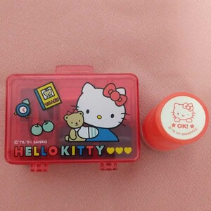 ハローキティ サンリオ キティちゃん レトロスタンプ