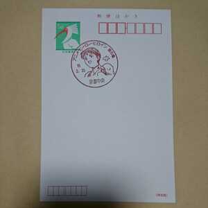 京都中央郵便局限定 平成19年2月23日限定スタンプ ハガキ エヴァンゲリオン 碇シンジ ハガキ