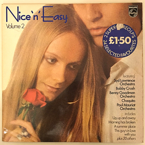 Nice 'n' Easy Vol.2 アナログLP Syd Lawrence Ray Davies Cascading Strings Gregory Sounds Bobby Crush Norman Newell Paul Mauriat