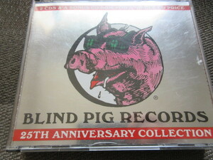 [13b] 3 Disks(2CDs+1CD-ROM-Video）! Various / Blind Pig Records 25th Anniversary Collection / 米国盤