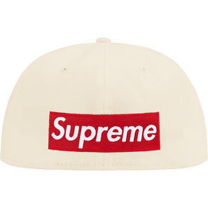 海外限定サイズ 7 3/4 supreme Reverse Box Logo New Era white リバース