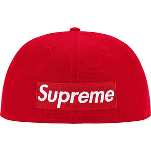 海外限定サイズ 8 supreme Reverse Box Logo New Era red リバース