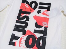 NIIE JDI YTH Tシャツ パンツ セットアップ 白 140 ナイキ スエット ジャージ 上下セット 黒 ブラック JUST DO IT AA8780-010 CJ7839-010_画像6