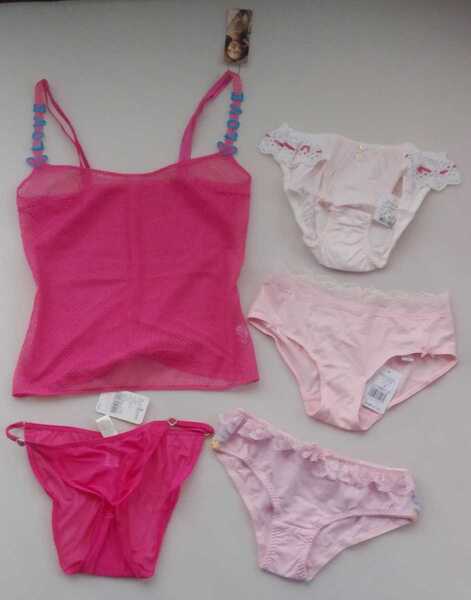 税別総額1万以上 新品未着用5点セット(Tuche×1 PEACH JOHN×4) ※1点紙タグなし