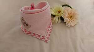  hand made reversible both sides double gauze baby's bib neck around approximately 35cm.....No.743