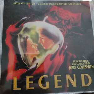  редкость промо саундтрек 2CD Legend свет ... легенда Jerry * Gold Smith 