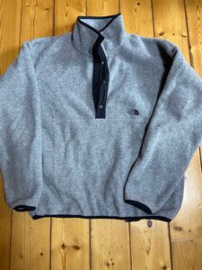 ノースフェイス フリース グレー サイズL 日本製 THE NORTH FACE