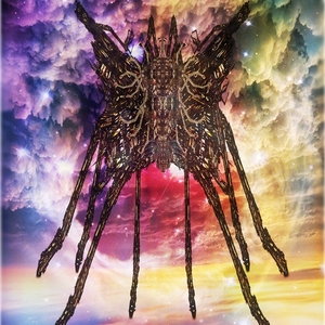 Art hand Auction ; A4プリント 宇宙戦闘メカ gt384 アート 現代美術 battle star ship art 宇宙戦闘ロボット 宇宙戦闘艦 宇宙 軍艦 宇宙戦艦 宇宙空母, 美術品, 絵画, グラフィック