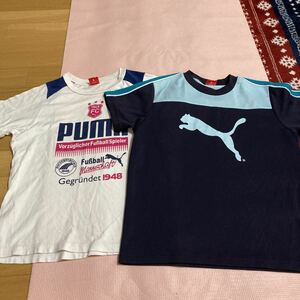 Puma с коротким рукавом T -Fore 140см 2 сета Tops Kids Junior Boys Sports Puma