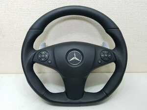 AMG# original sport steering gear #W204.AMG-C63#AMG Paddle Shift. exclusive use horn pad attaching 