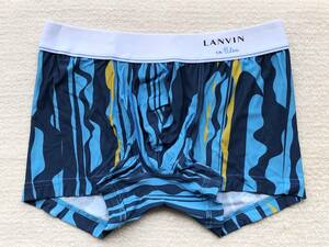 LANVIN en Bleu ランバン オン ブルー ボクサーパンツ Ｌサイズ デザイン ライトブルー 日本製 ☆送料無料