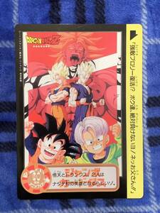 【美品】ドラゴンボール　映画 ジャンボカードダス 東映 『ドラゴンボールZ 危険なふたり！超戦士はねむれない』（1994）