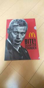 マクドナルド×本田圭佑 クリアファイル 全国送料198円