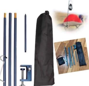 2way 超軽量 ランタンスタンド ランタンポール アウトドア キャンプ用品