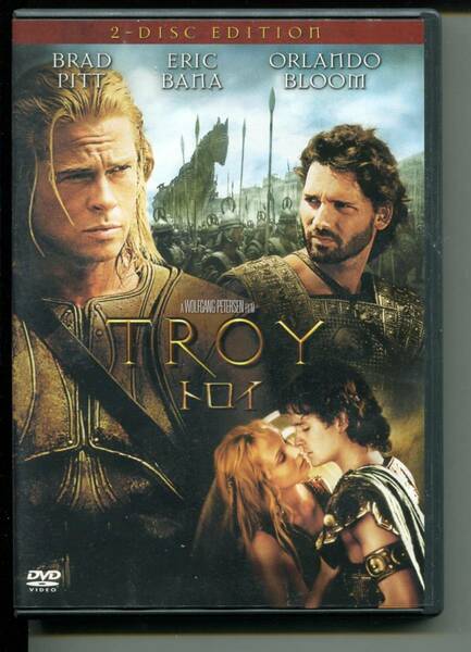 【DVD】映画「トロイ　TROY」（2枚組）ウォルフガング・ペーターゼン監督　ブラッド・ピット主演　2004年作品