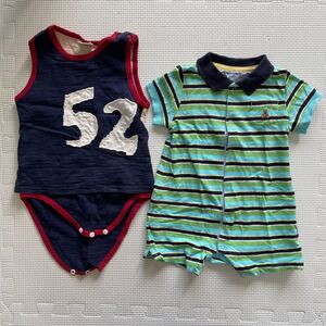 ショートオール babyGap 半袖ロンパース ベビーギャップ GAP