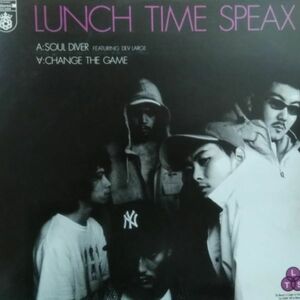 12inchレコード　 LUNCH TIME SPEAX / SOUL DIVER feat. DEV LARGE