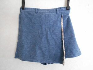 ★ Burberry ★ юбка Culottes * Blue * size100a