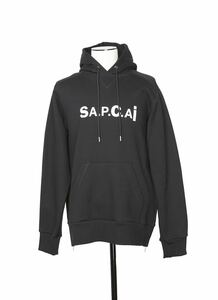 サイズ1 A.P.C. SACAI TAIYO HOODY SACAI APC パーカー ブラック サカイ アーペーセー ナイキ SAPCAI HOODIE フーディー porter