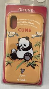  prompt decision!! complete sale new goods! regular price and downward start.!!CUNE cue n Panda [iPhone(XS/X) correspondence case ]25th regular price 3850 jpy 