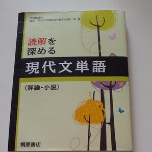 読解を深める現代文単語 桐原書店