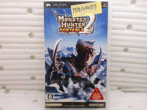 PSP21040817 PSPソフト モンスターハンター2nd  現状品